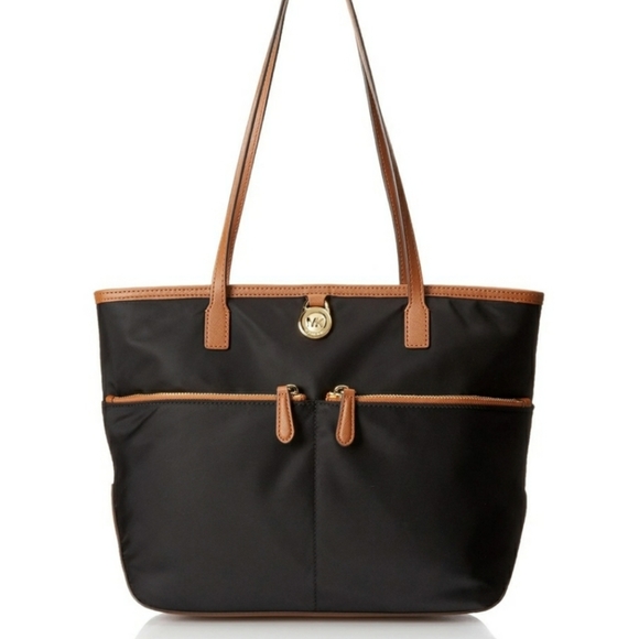 Michael Kors Handbags - Michael kors Kempton tote black nylon purse